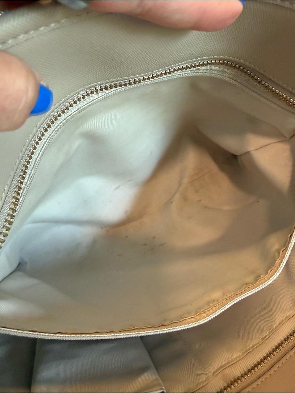 Coach Pebble Leather Tote in Taupe - Picture 13 of 13